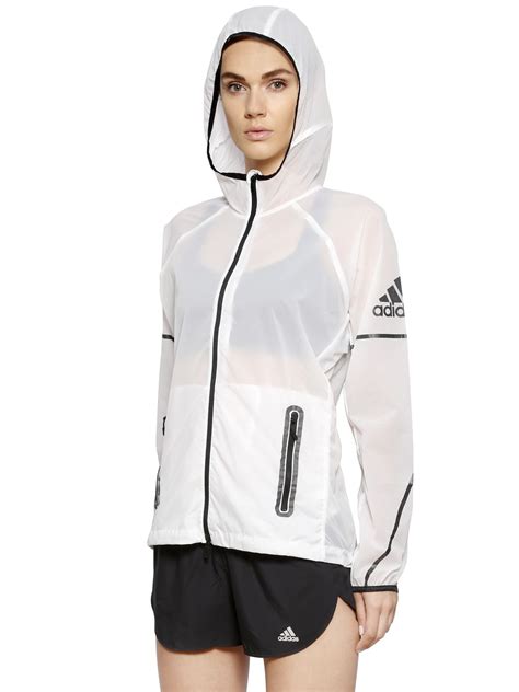 adidas windbreaker hooded jacket